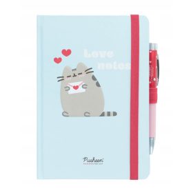 Pusheen Purrfect Love Črtni Zvezek A5 s Pero
