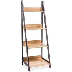 Regal Signal Matis 52 x 146,5 x 47,5 cm hrast naravni