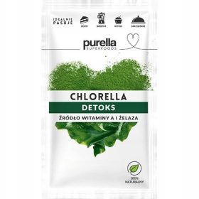   Purella Superfoods Chlorella v prahu za prečiščevanje telesa