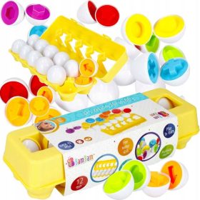 PUZZLE MONTESSORI JAJČKA SORTER ZA DOJENČKE