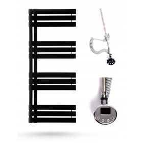 Električni kopalniški radiator Sophia 1180x500 črn 600W