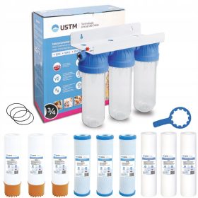 Filtr za celotni dom 3-stopnje 3/4 USTM