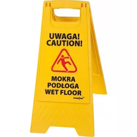 Tabla za opozorilo Wet Floor - mokra tla
