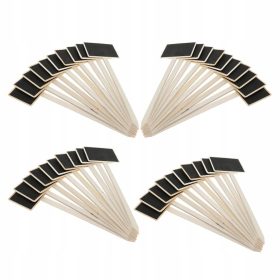  40 mini lesenih tabel, pravokotnih, majhnih