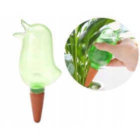 Ročni namakalnik za rože in lončnice, zelene barve, 1 kos