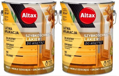 ALTAX hitro sušeči lak, brezbarven, 5l