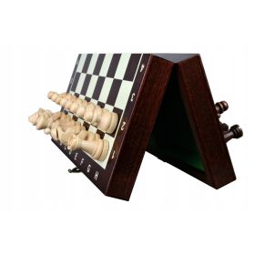  MAGNETNE lesene šahovske figure 20 cm - ASGARD