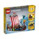 LEGO Creator 3v1 31132 Viking Ladja in Midgardska Kača