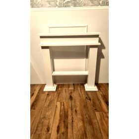 D27 Alpski beli kaminski portal