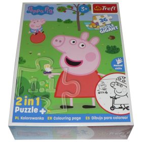  Puzzle TREFL 36 GIANT 58x84 cm PEPPA PIG - 2v1