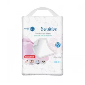   Higienski vložki za enkratno uporabo AKUKU Sensitive 60x90cm 10 kos