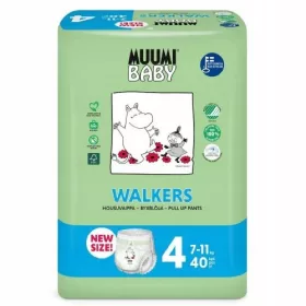   Muumi Baby Pieluchomajtki Hlačke Velikost 4 (7-11 kg) 40 kosov