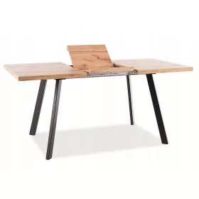 Miza za raztezanje Signal LOFT 120 x 80 x 75 cm črna