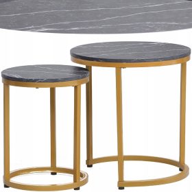 Klubska mizica Signal HOLACMAZL 45 x 45 x 48 cm črna