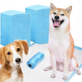   Gordon Super Absorptive Dog and Cat Pads 60x60 Learning to Pee 100 Pieces + FREE BAGS