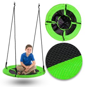 Vrtna gugalnica za otroke - Bocianje gnezdo zelena 90 cm