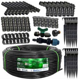   Optimized Name: Profesionalna kapljična cev z reduktorjem tlaka in dodatki za dolgotrajno namakanje večjih površin