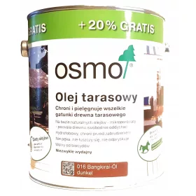 Osmo 016 Olje za teraso 3l Bangkirai Temno