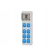 Rozdelilna naprava ULISSE MAXI 8x230V /6 modulov/ F-ELEKTRO 74180.32