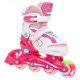 RAVEN Lia Pink nastavljivi rolerji 30-33 LED kolo