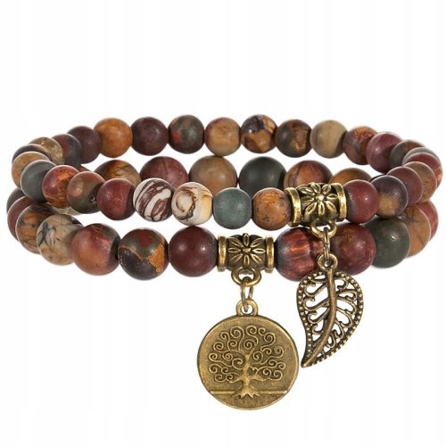 MODNA BRACELET SET IZ JASPIS PICASSA