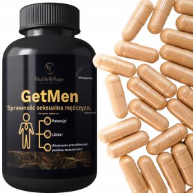   GetMen: Kapsule za Močnejše Libido in Izboljšano Spolno Zdravje