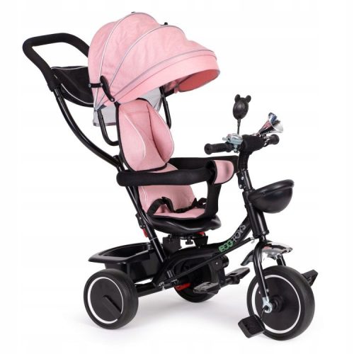 Roza Trikoleso Ecotoys za enoletnika 3-v-1