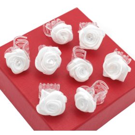   Rožnate krabice za lase, set 8 kosov, izvrstna izbira za eleganten videz