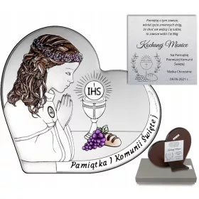  Slika angela s srcem, gravirana