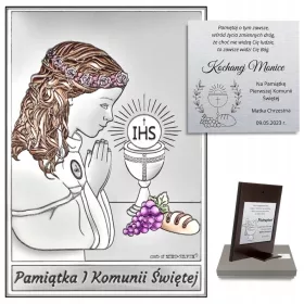  Slika prvega svetega obhajila punca GRAVER