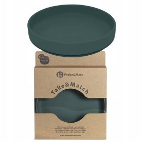 Silikonski krožnik Petite&Mars s prijemkom