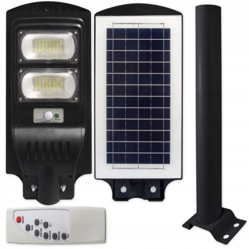 Slovenian name: Ulična svetilka s solarno energijo Masterled 100 W 2000 lm

SEO-optimized description:
Lampa LED solarna ulična svetilka moči 100W je idealna rešitev za osvetlitev vašega zunanjega pro