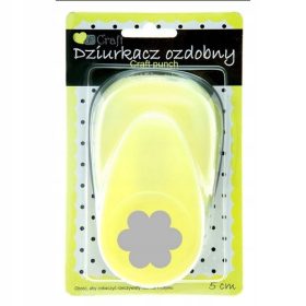 Okrasni luknja cvetlični vzorec za dekoriranje 5 cm