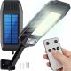 Lampa solarna LED 600W z czujnikiem ruchu i zmierzchu, pilot