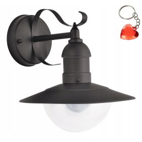   Vrhunska zunanja svetilka OSLO 8680 Rabalux 24H črna E27 60 W