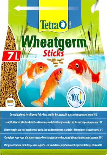 Tetra Pond Wheatgerm Sticks za ribe v jesenskih in spomladanskih mesecih 7L