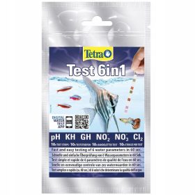 Tetra Test parametrov ribnika 6w1, 10 paskov