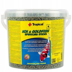   Tropska hrana za ribe Tropical Koi & Goldfish Spirulina Sticks 11 l 900 g