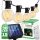 Lumiled Solarna Girlanda z 30 LED Kroglicami 15,17m, Topla Bela 3000K + Daljinski Upravljalnik