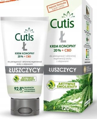 CUTIS L Krema s konopljinim oljem 20% + CBD 120ML za nego kože