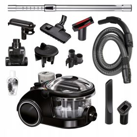   Vrhunski industrijski sesalnik z vodnim filtrom MPM Bora 2400 W, črni