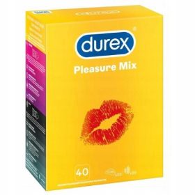 Durex Užitek Mix stimulativni kondomi 40 kos