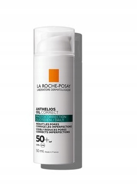 Anthelios Oil Correct SPF50+: Visokozmogljiva zaščitna krema-gel proti staranju kože