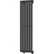 rni dekorativni radiator Mexen Oregon 1200 x 360 mm, 417 W, črna barva