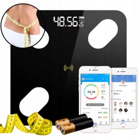   Waga za analizo telesne sestave LTC WG110 + tradicionalni merilec, večbarvna, 150 cm