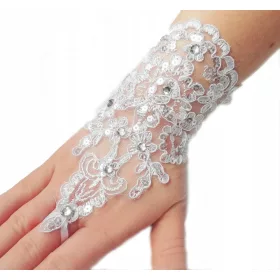 Obhajilne rokavice iz čipke za prvo sveto obhajilo