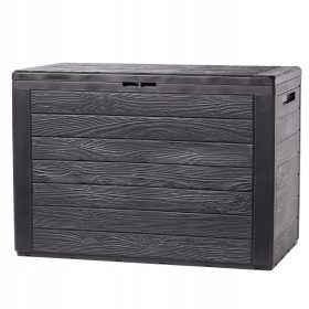 Garden Box Balcony Storage Container, 190 L, Brown