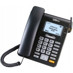 Telefonski aparat Maxcom MM 28 DHS s funkcijo SMS
