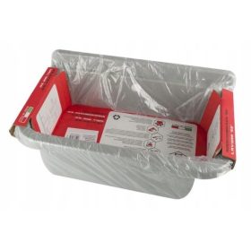   Zunanje korito za pranje v sivi barvi iz poliranega polipropilena