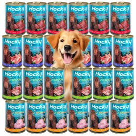Hocky Dog Mokra Hrana za Pse Mix Okusov 24x400g